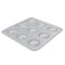 Martha Stewart 11" 9-Cup Carbon Steel Madeline Pan